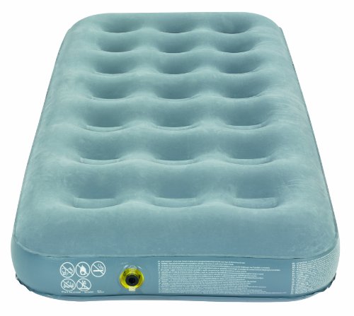 Campingaz Quick Single Flocked Surface Inflatable Camp Air Bed Campingaz Quick Single Flocked Surface Inflatable Camp Air Bed Blue 188 X 74 Cm