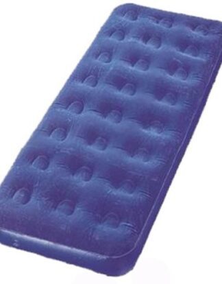 Yellowstone Single Flock Airbed - Blue