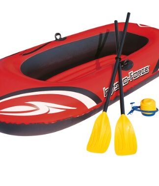 Bestway Hydro Force Raft Set - Red/Black, 195 x 115cm