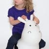 Happy Hopperz Cow - 12-24 Months, White