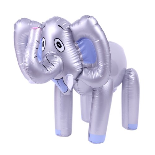 Inflatable BlowUp Elephant Toy Animal Pool Beach Toy Kids Party Favors