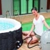 Lay-Z-Spa Miami Inflatable Hot Tub inflating