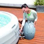 Lay-Z-Spa Vegas Premium Series Inflatable Hot Tub inflated