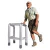 Moocow-Inflatable-Zimmer-Frame-Silver-Grey-0-0 Moocow, Inflatable Zimmer Frame, Silver / Grey