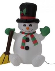 Inflatable-120cm-Light-Up-Snowman-0 Inflatable 120cm Light Up Snowman