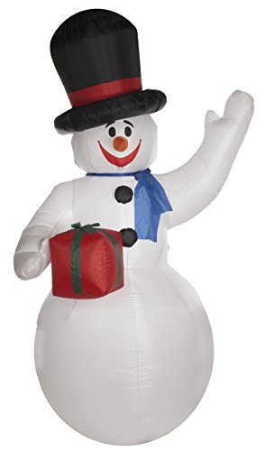 3m Giant Snowman Christmas Inflatable - Inflatable