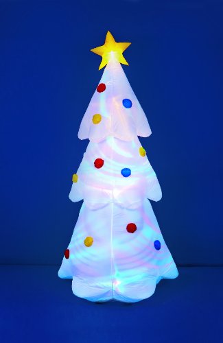 Large Inflatable Christmas Tree 2 4 Metres Tall Huge With Disco