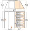 Vango-Odyssey-Air-Beam-600-Inflatable-Tunnel-Tent-Epsom-Green-6-Persons-0-0 Vango Odyssey Air Beam 600 Inflatable Tunnel Tent - Epsom Green, 6 Persons
