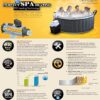 Mspa-Blow-Up-Spa-SILVER-CLOUD-LITE-6-Seater-Round-M021LS-Mspa-SP-Grey-0-3 Mspa Blow-Up Spa SILVER CLOUD LITE 6 Seater Round M021LS Mspa SP-Grey