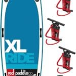 XL multi-use inflatable SUP board for large groups, friends, families