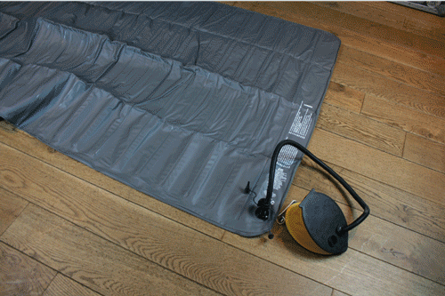Quechua Air Comfort 120 being inflated