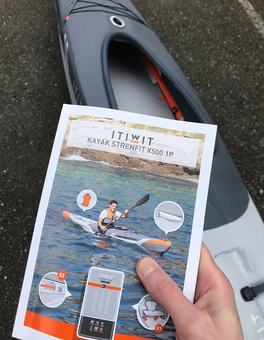 strenfit x500 kayak