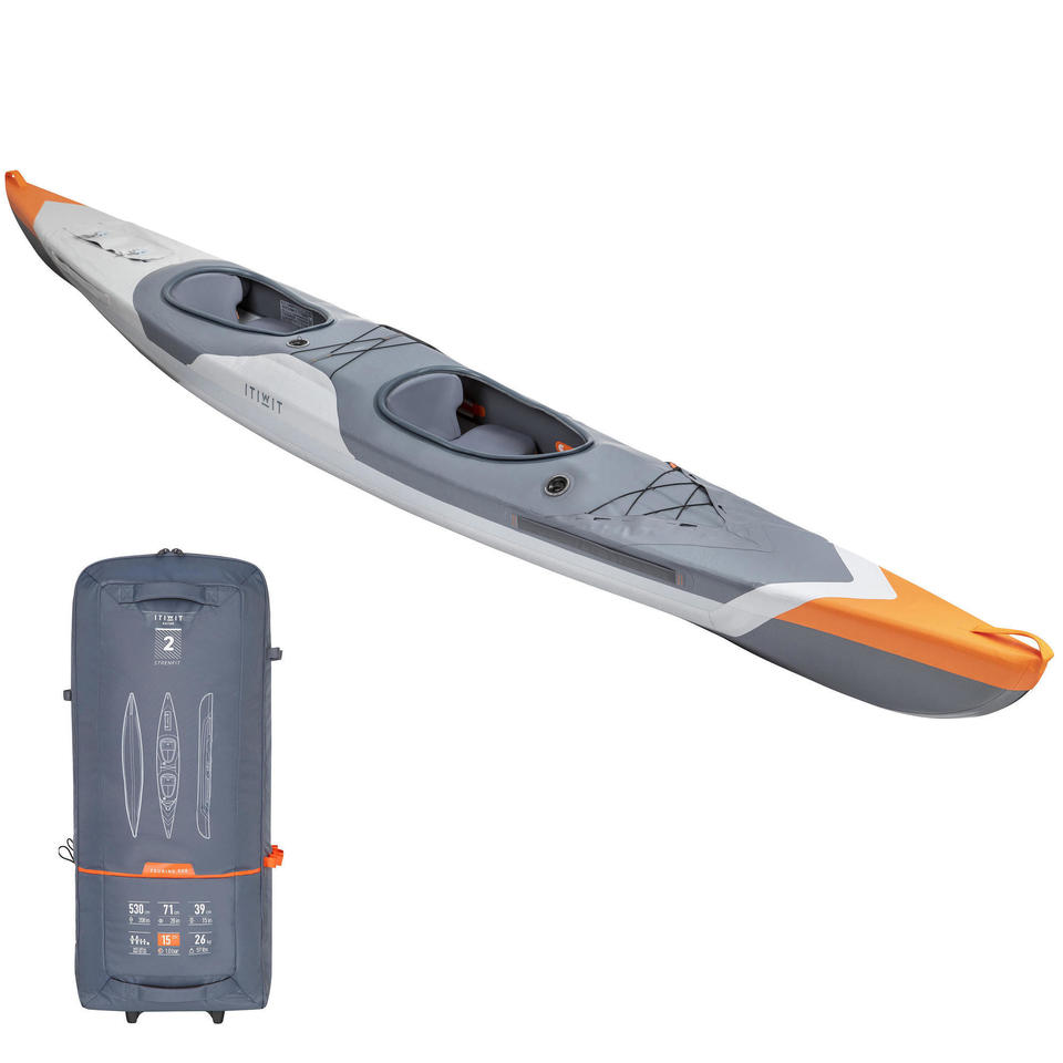 ITIWIT 2 person inflatable kayak - drop stitch touring